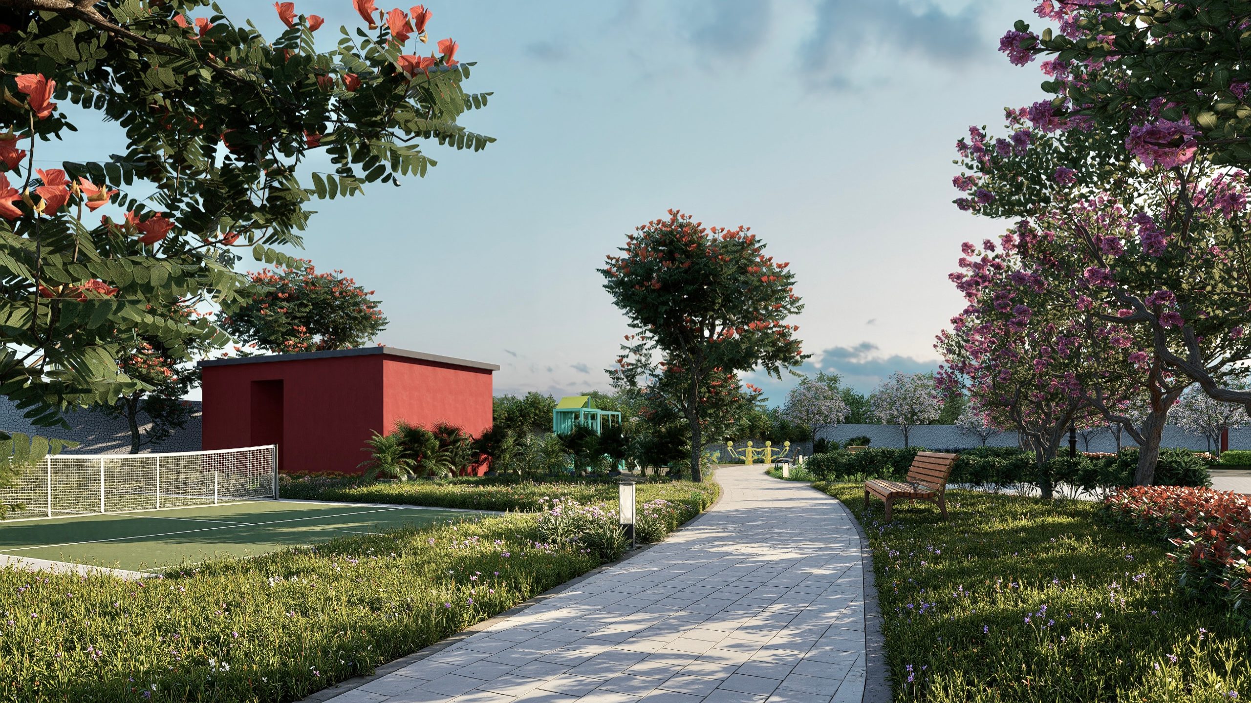 Pickleball & Badminton Court