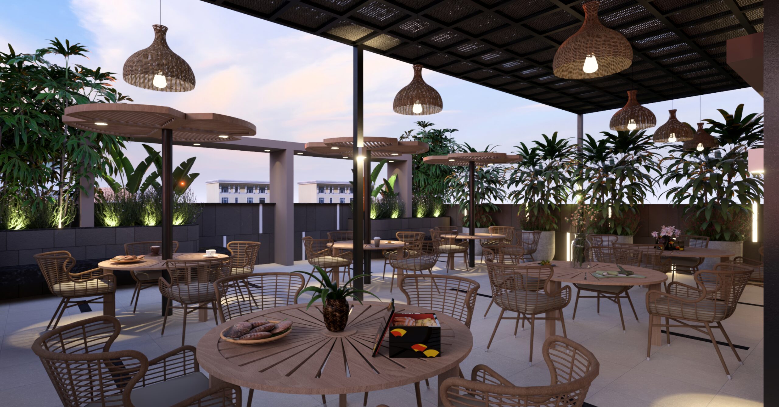 OUTDOOR DINING AREA