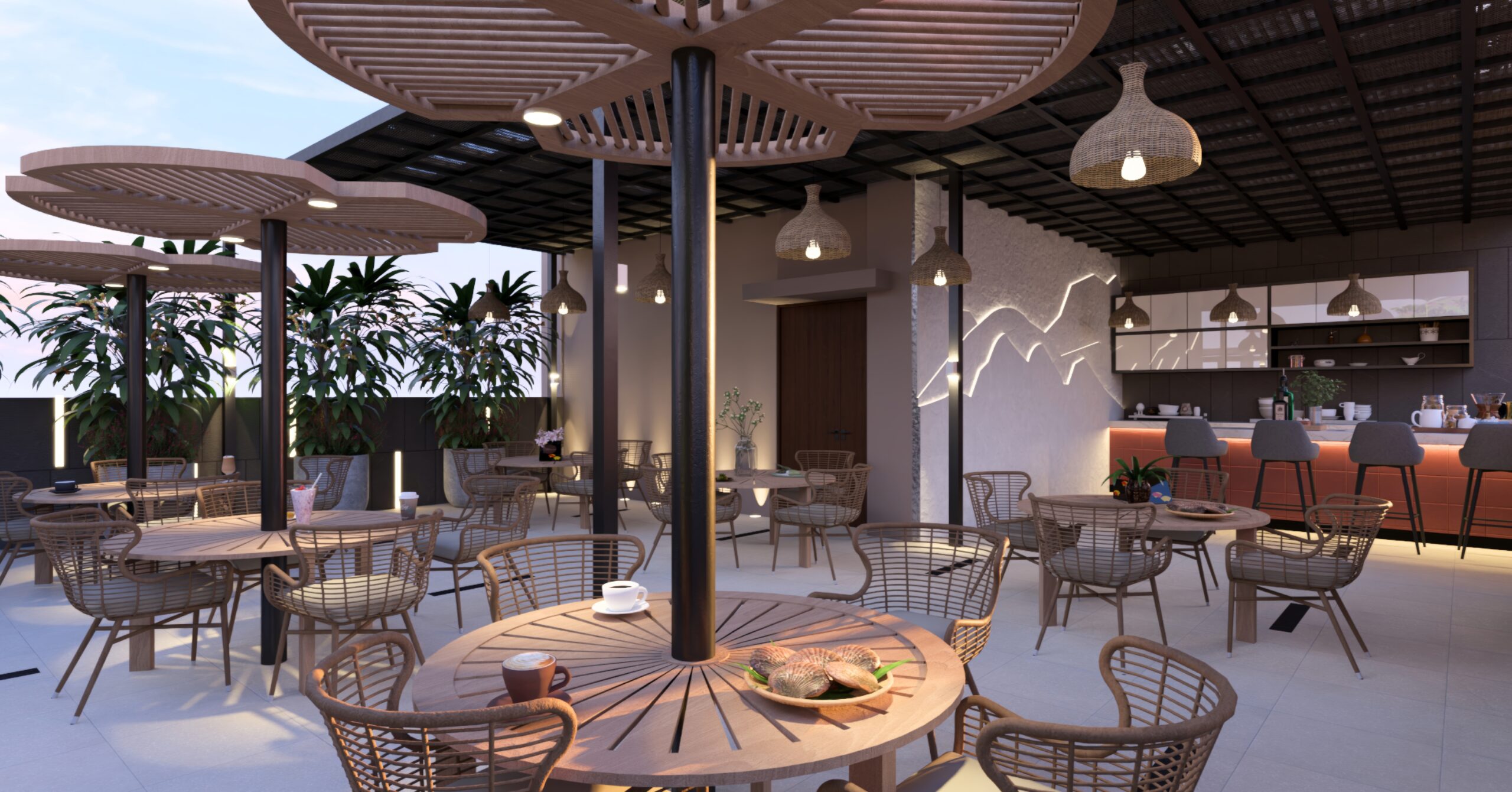 ROOF TOP PARTY AREA