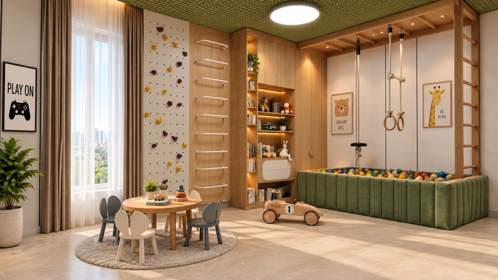 Indoor Kids Play Area